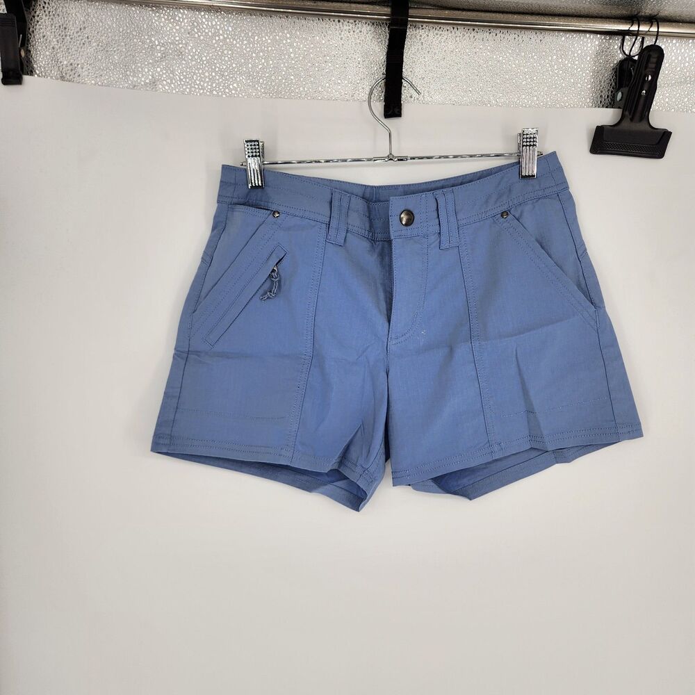 Title Nine Women's Size 4 Blue Big B 4" Shorts